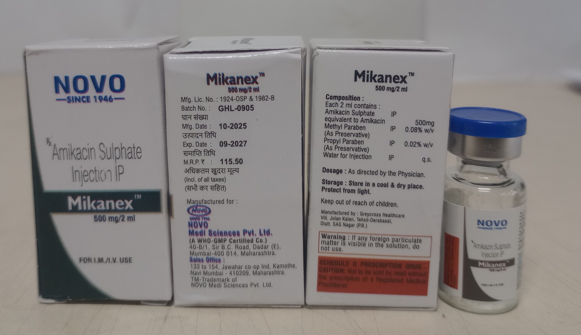 MIKANEX 500MG